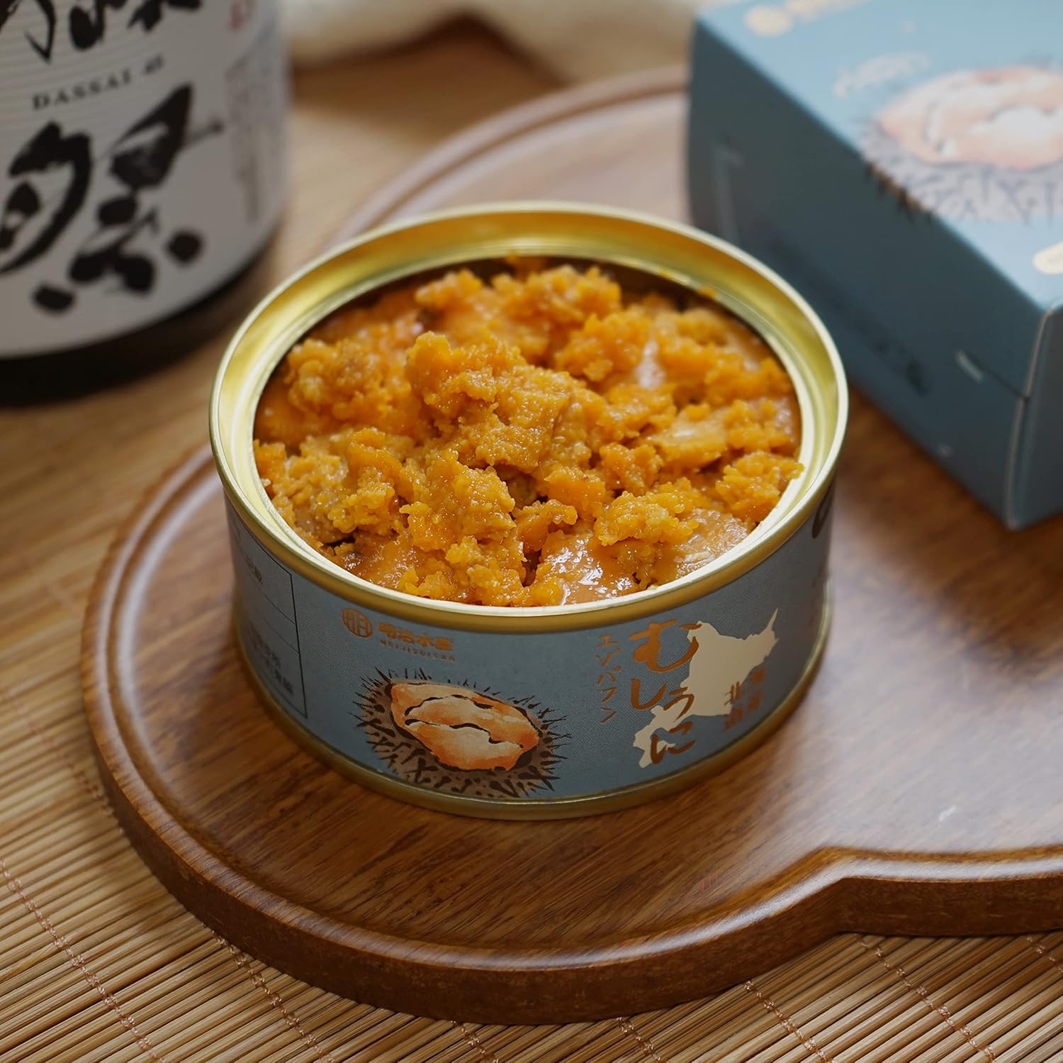 【北海道産】むしうに 缶詰 100g 明治水産 (エゾバフン)