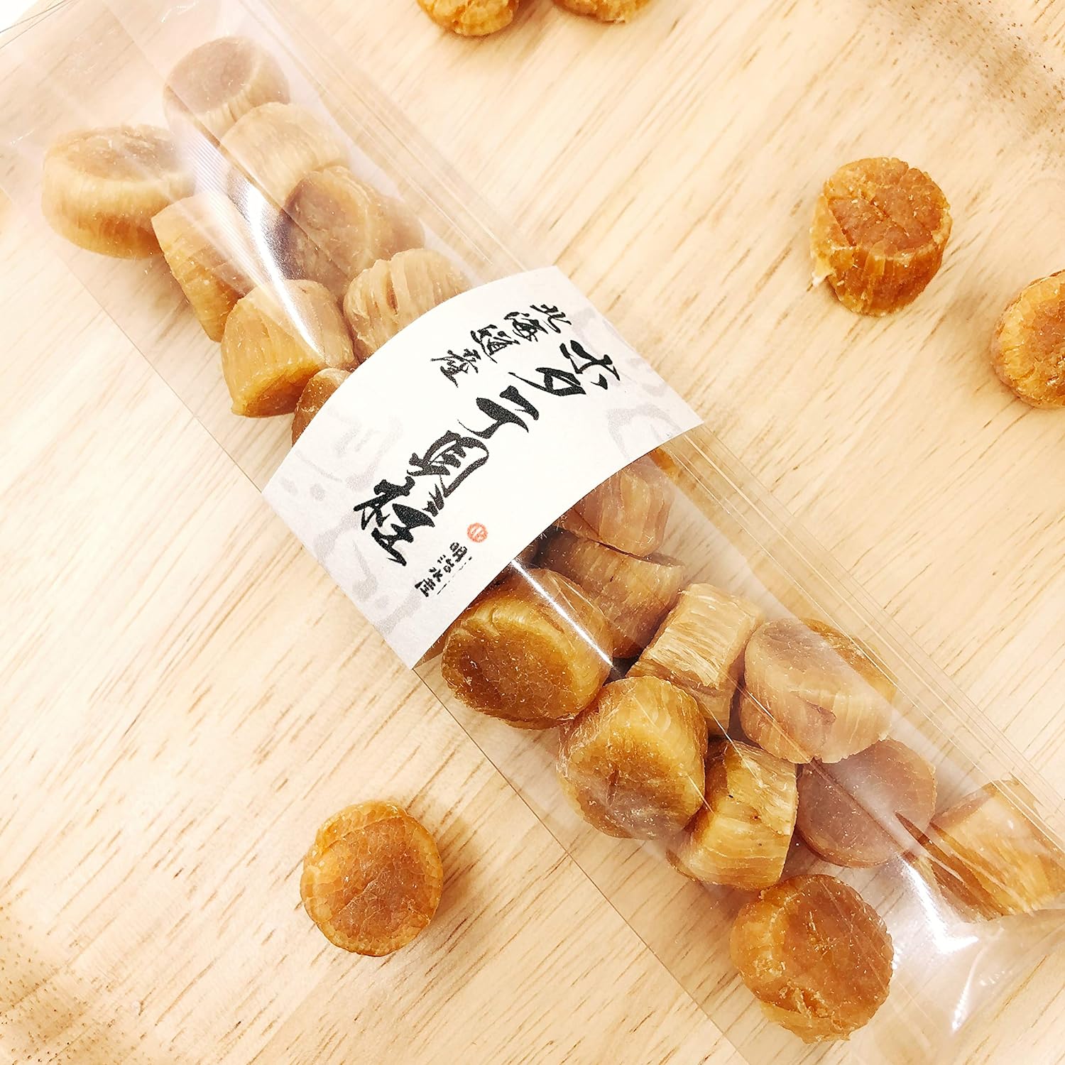 【北海道産】 乾燥ホタテ 貝柱 天然 一等品 55g サイズ指定可 明治水産